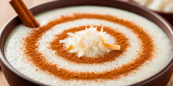 Arroz Doce com Coco