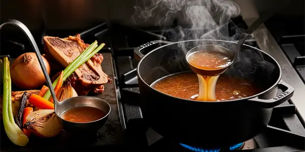 Caldo de Carne Caseiro