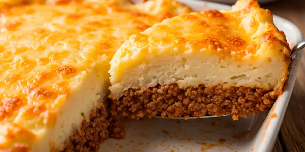 Escondidinho de Carne Moída Perfeito: Purê Cremoso e Recheio Suculento (Zero Água)