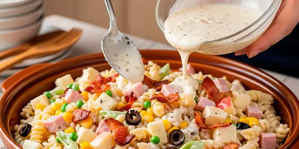 Salada de Macarrão que Não Dura um Minuto!