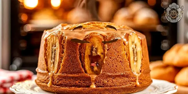 Bolo de Banana e Canela Incrível