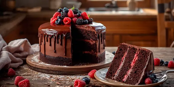 Receita de Bolo de Chocolate